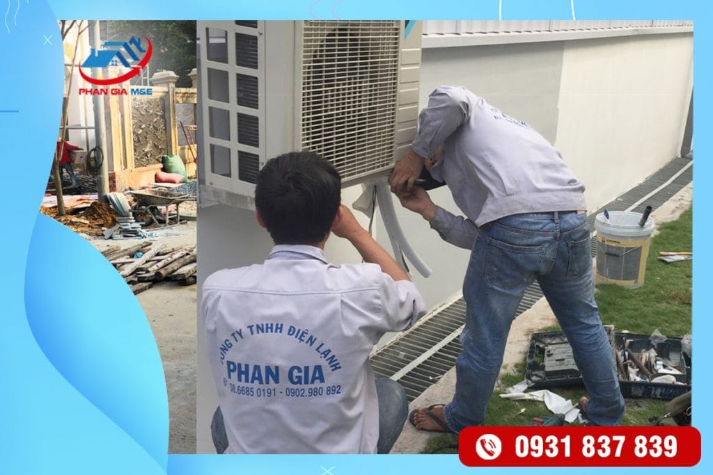 Dịch vụ lắp đặt máy lạnh tại Bình Dương 2