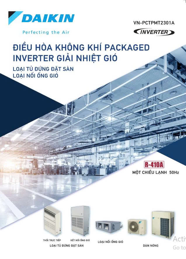 Điều hòa không khí Packaged Inverter
