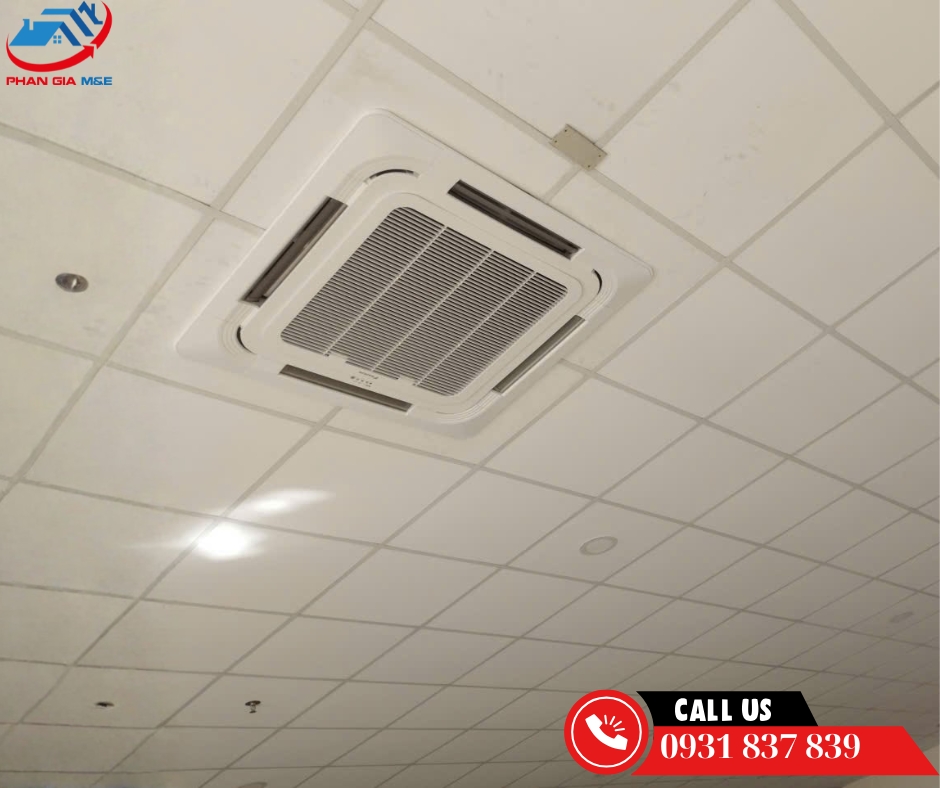Máy lạnh âm trần nối ống gió