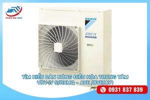 dàn nóng điều hòa trung tâm VRV IV S / RXMQ - AVE /BVE/AY1