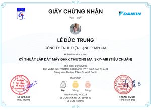 LÊ ĐỨC TRUNG_LẮP ĐẶT SA
