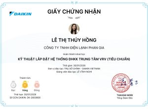 LÊ THỊ THÚY HỒNG_LẮP ĐẶT VRV