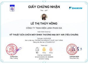 LÊ THỊ THÚY HỒNG_SỬA CHỮA SA