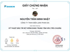 NGUYỄN TRẦN MINH NHẬT_BẢO TRÌ VRV