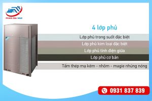 Sự khác biệt của dàn nóng điều hòa trung tâm Daikin