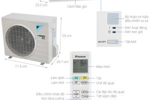 Điều Hòa Daikin 12000Btu 1 Chiều Inverter FTKA35VAVMV-RKA35VAVMV 5